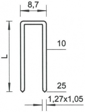 spona 92/25NK HZ P100 ; 10002657